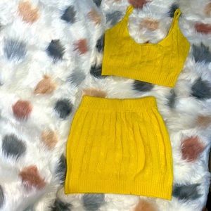 2 piece knitted set